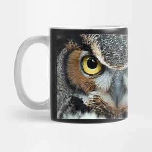 Owl Face Eyes Mug
